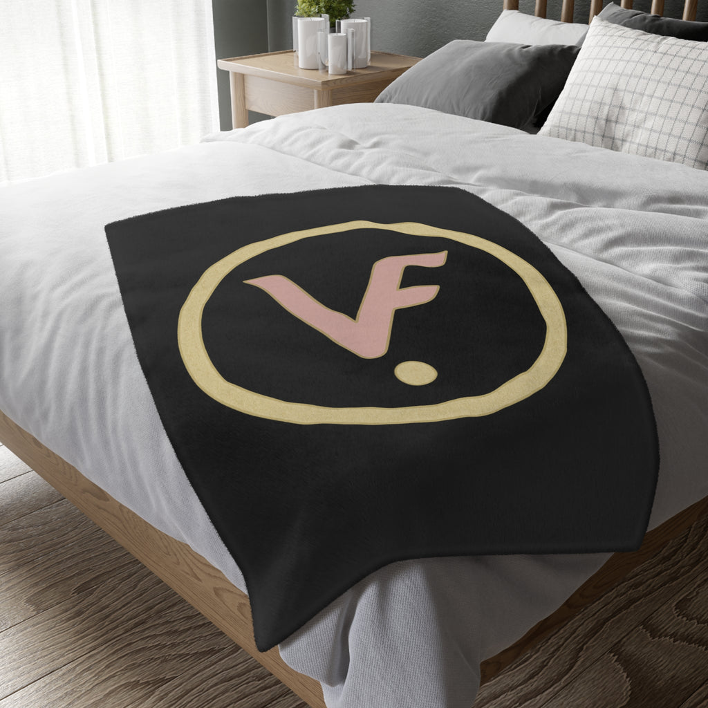 Vivid Flux Cozy Velveteen Microfiber Blanket