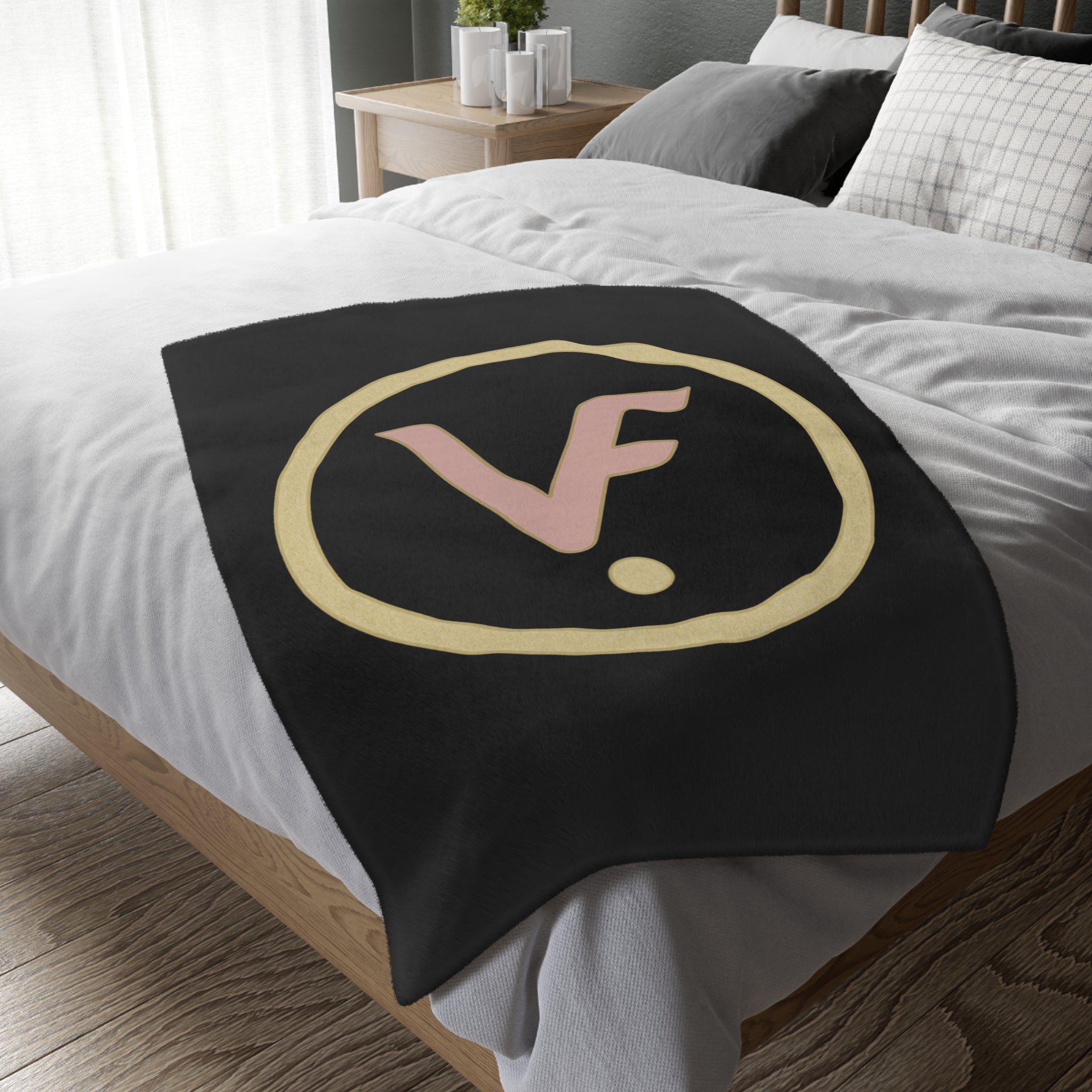 Vivid Flux Cozy Velveteen Microfiber Blanket