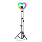 Supersonic PRO Live Stream 10” Heart Ring Light with RGB (SC-2330RGB)