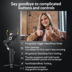 Smart Xpro Smartphone Gimbal Stabilizer Professional 3-Axis Stabilizer for Iphone and Android Smartphone Handheld Gimbal
